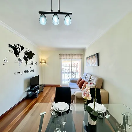 Апартаменты Lujoso Piso Centro Aparcamiento Privado, Terraza & Ac